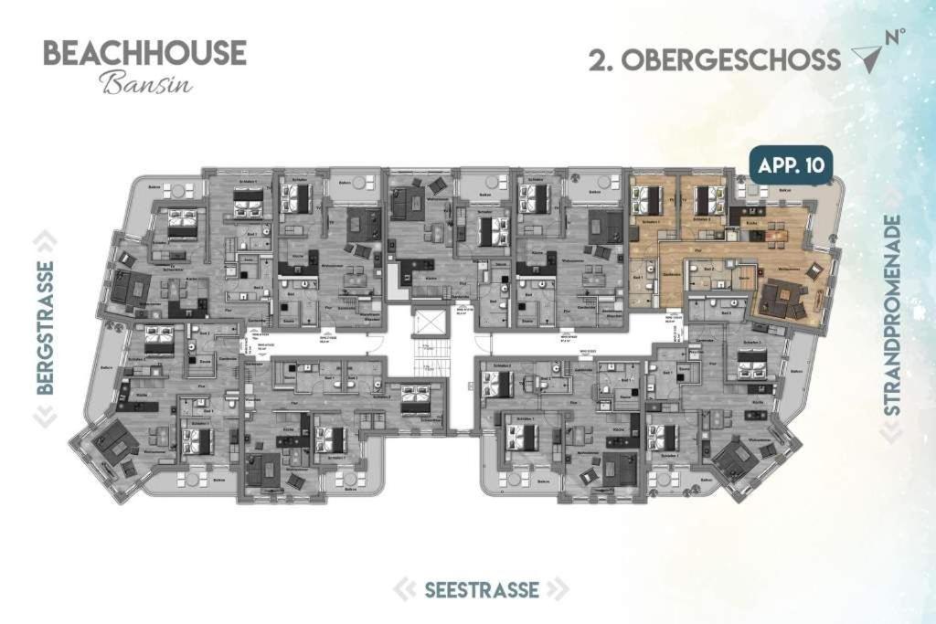 Apartmán Beachhouse Bansin App 10 Heringsdorf  Exteriér fotografie